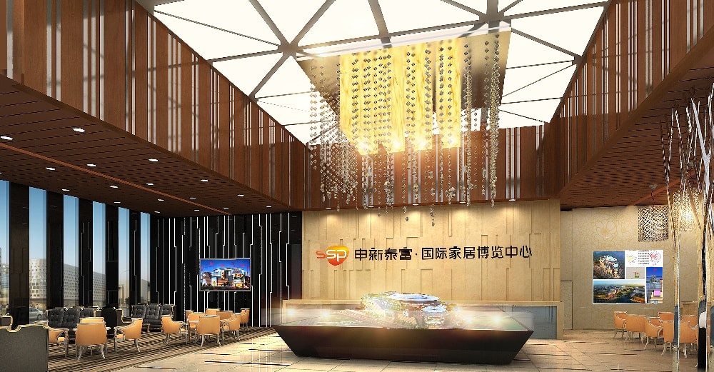 國際家居博覽中心 售樓部方案設(shè)計(jì)效果圖